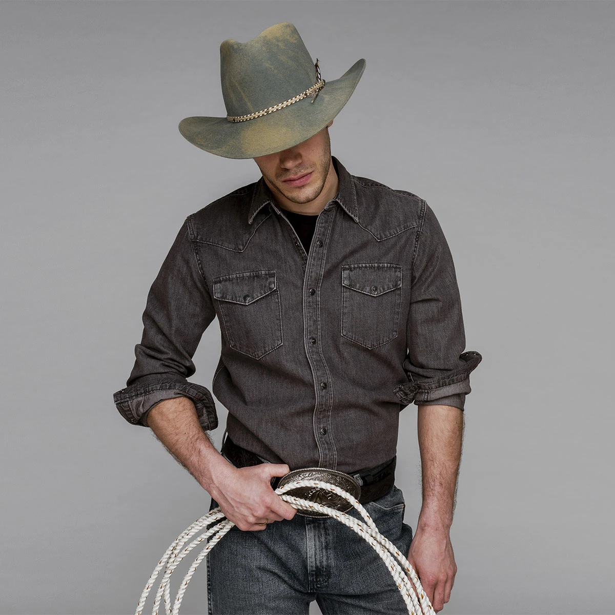 RENEGADE Lucius Western Hat 5 RENEGADE Lucius Western Hat - Image 3