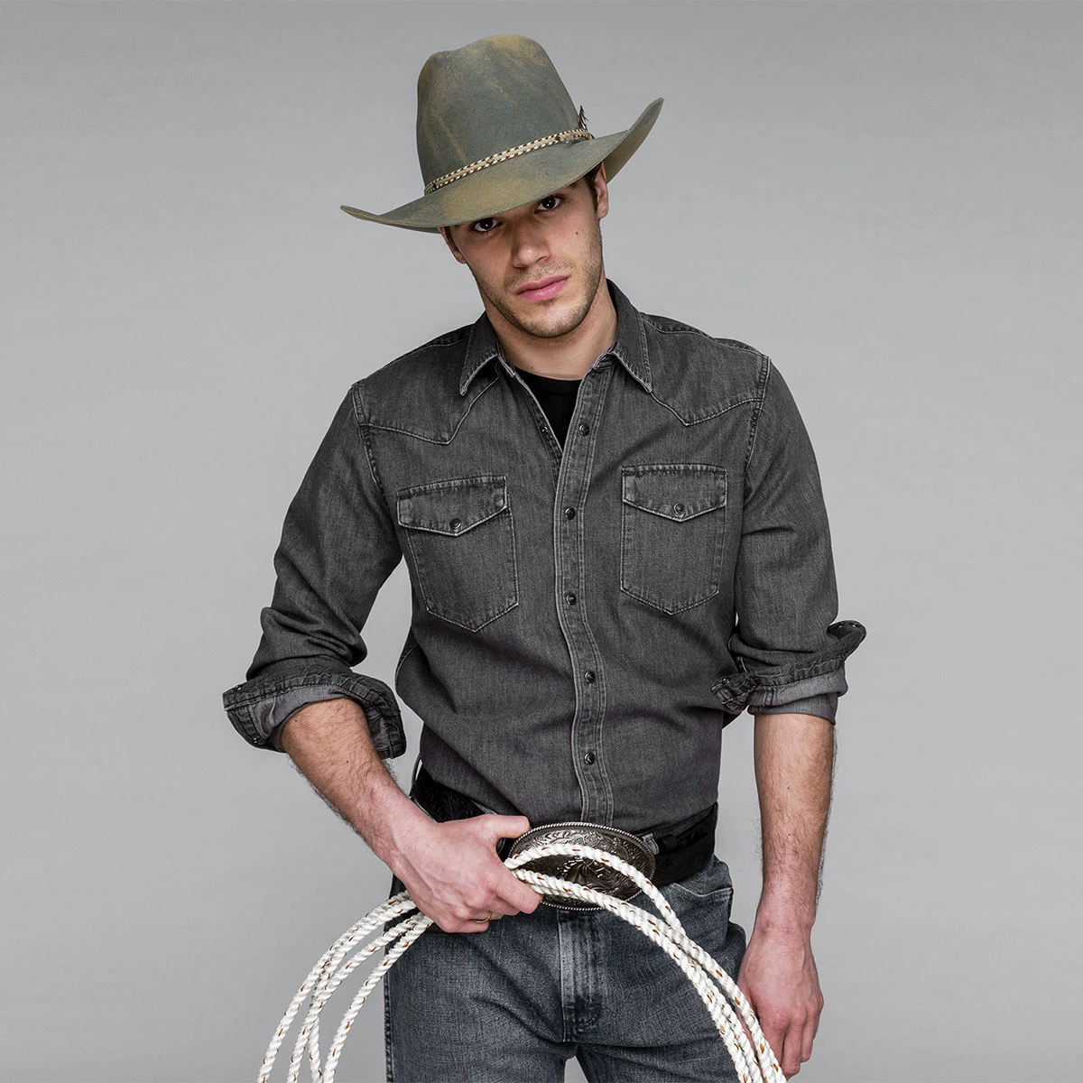 RENEGADE Lucius Western Hat 6 RENEGADE Lucius Western Hat - Image 4