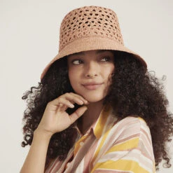 Zandar Bucket 11 Zandar Bucket -Kangol Sales Shop zandar helen kaminski zandar bucket orange selenite orange selenite 4 1