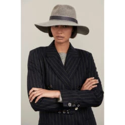 Zosia Fedora 9 Zosia Fedora -Kangol Sales Shop zosia helen kaminski zosia fedora light grey melange mirage 4 1